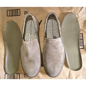 Vince Fletcher Suede Slip-On Shoes Mens Size 9US Brown Casual Sneaker